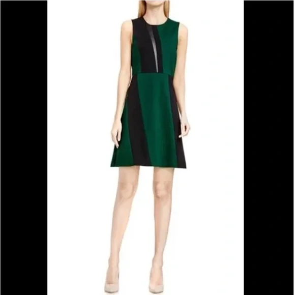green emerald velvet dress Stylish Sheath Dress with Color Block Design Black-Grey / XL